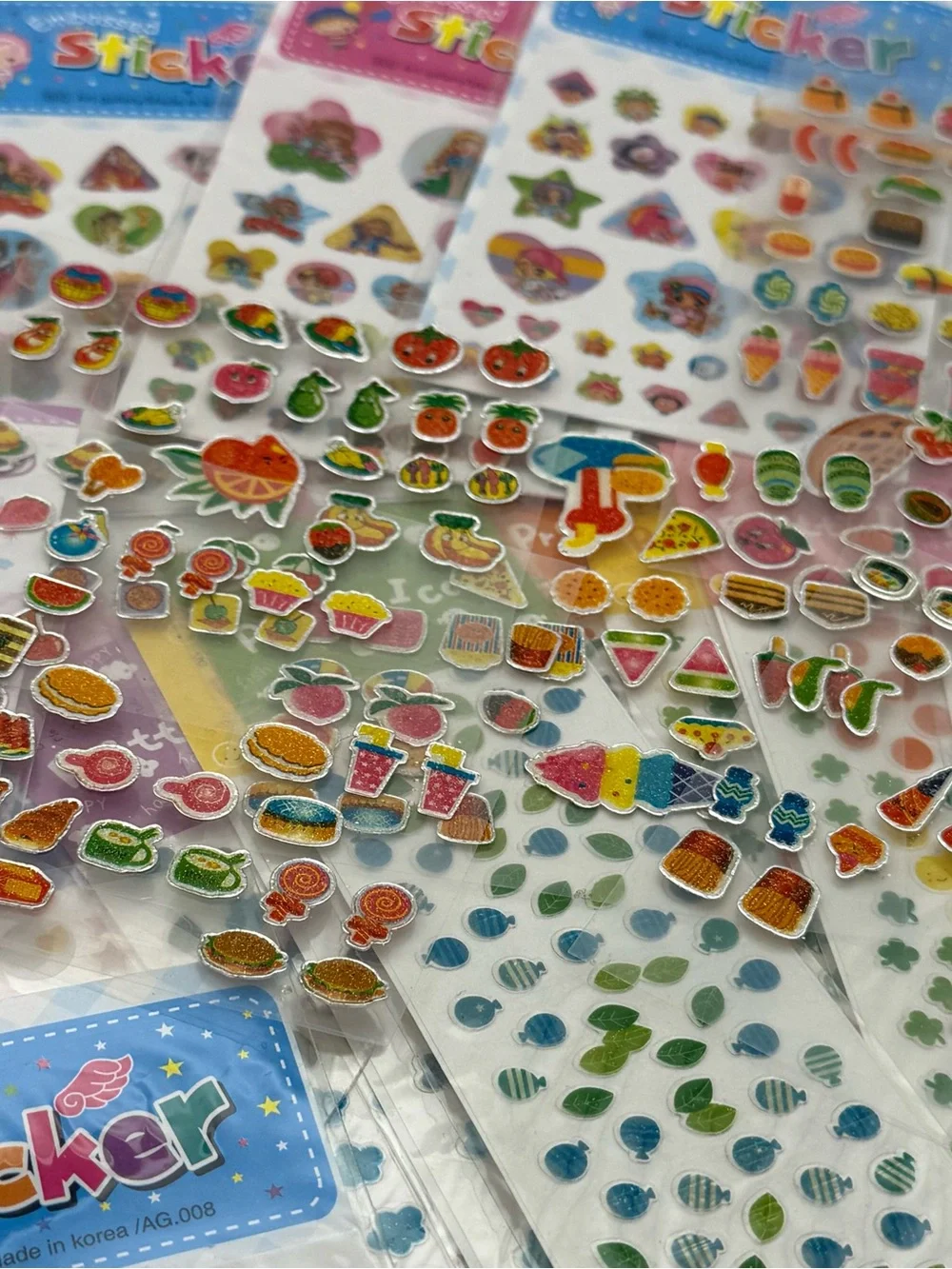 Assorted Cute Stickers Pack - Multicolor Decorative Stickers for Parties